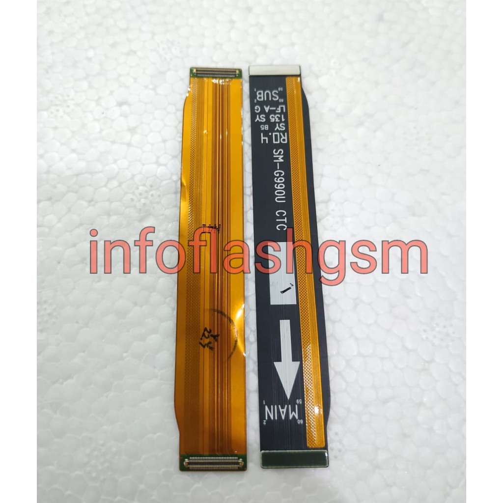 Flexibel Flexible Board Penghubung Tengah Mesin Mainboard Samsung S21 FE