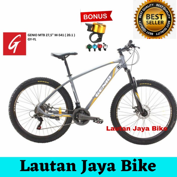 SEPEDA GUNUNG 27.5 MTB GENIO M 541 TERBARU