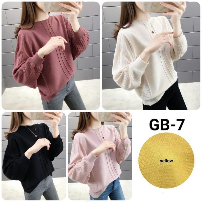 BLOUSE RAJUT IMPORT PREMIUM