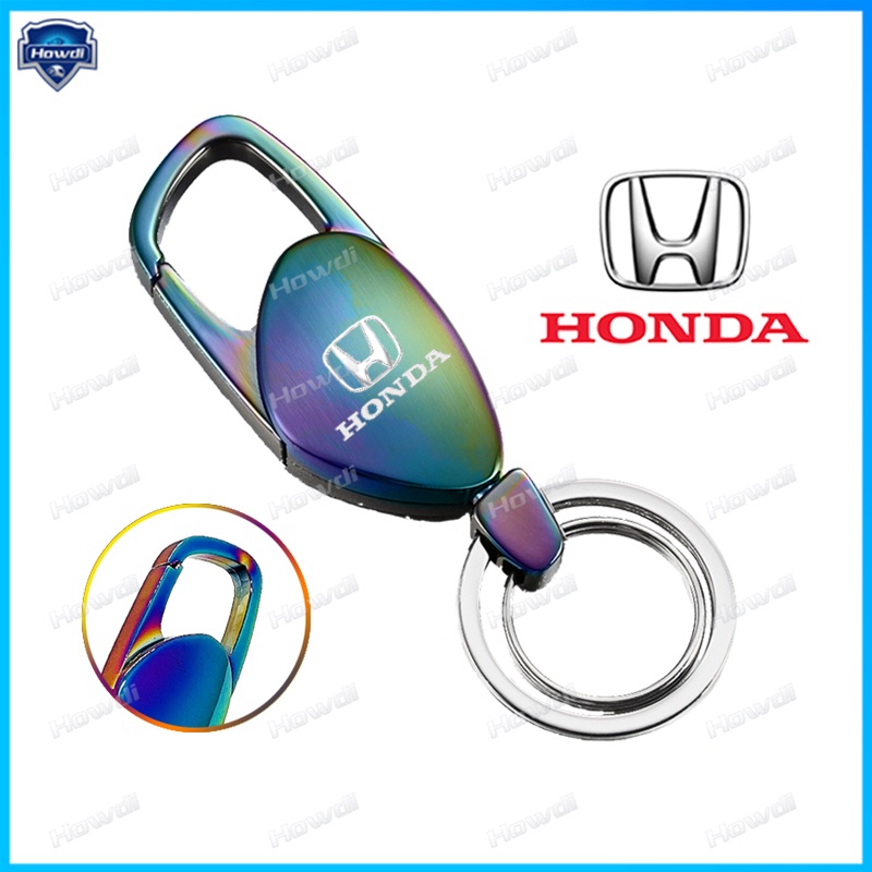 Gantungan Kunci Bahan Stainless steel Dengan logo Untuk Honda