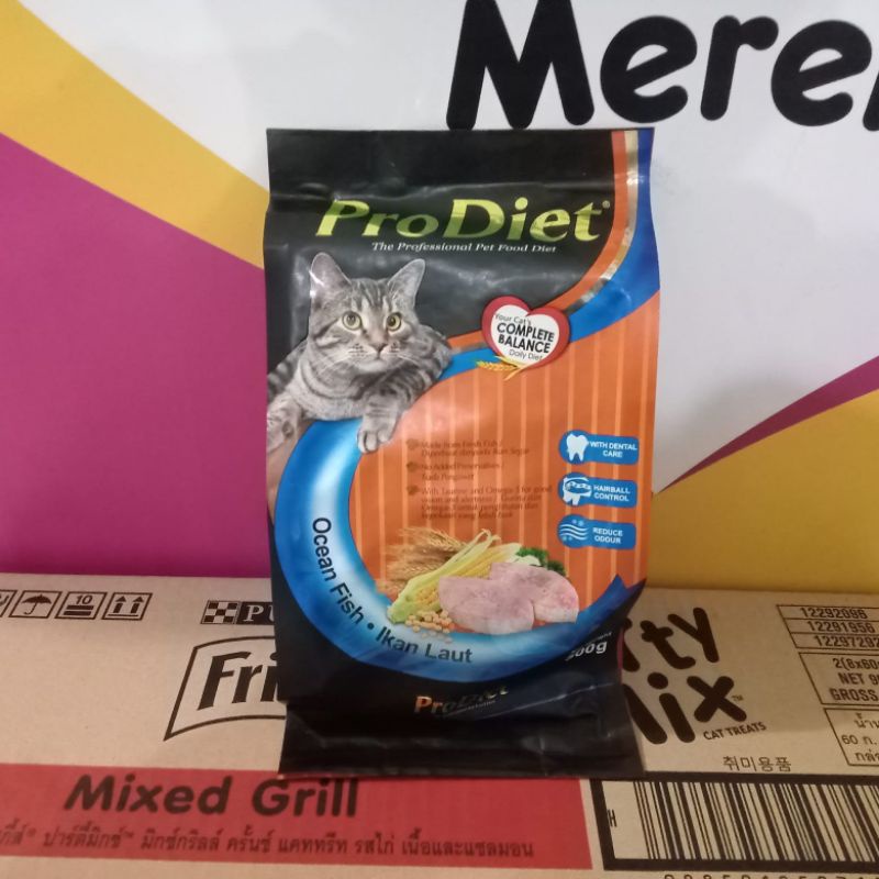 prodiet cat food 500 gram makanan kucing prodiet