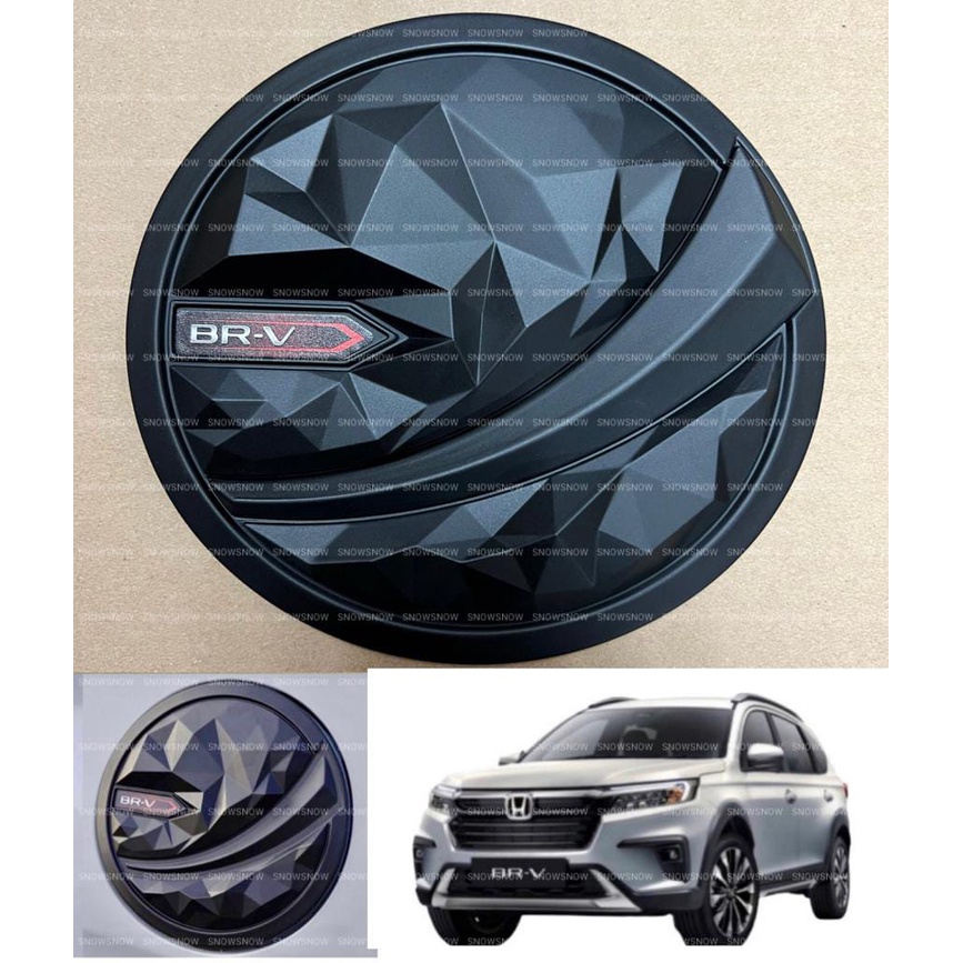 Tank Cover Honda BRV 2022 UP Diamond Activo Hitam Chrome