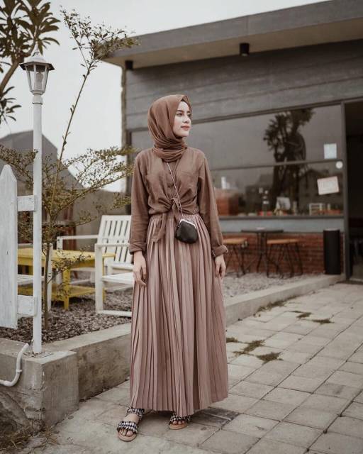 WMS ROK PLISKET MAYUNG JUMBO FLARE SKIRT