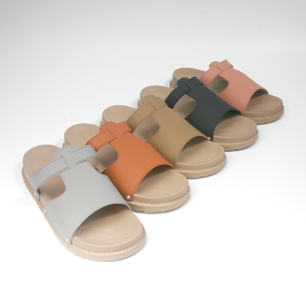 Gabriel - Sandal Wanita Platform Kokop Selop Slop Cewek Murah