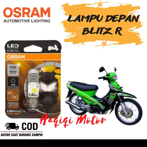 Lampu Depan Led Osram Kawasaki Blitz R Original T19
