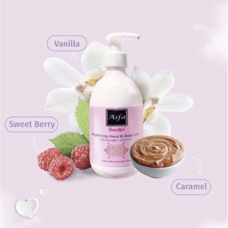 [300ml] Asfa Brightening Hand &amp; Body Lotion