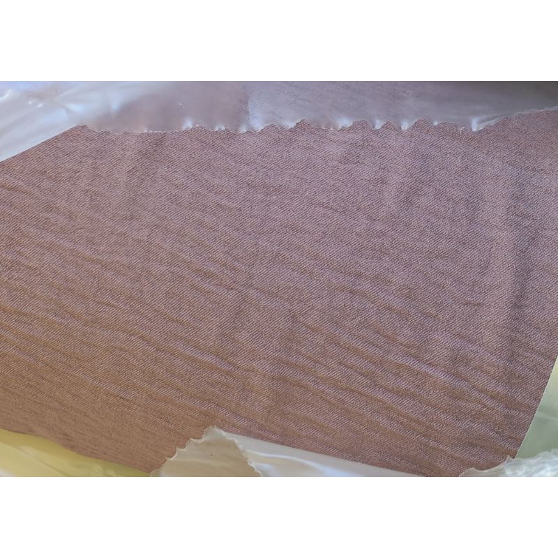 Pashmina Curve Crinkle Airflow 190x100 cm • Pashmina Curve Malay • Pasmina Curve Malaysia Jumbo Syari-Deep Taupe