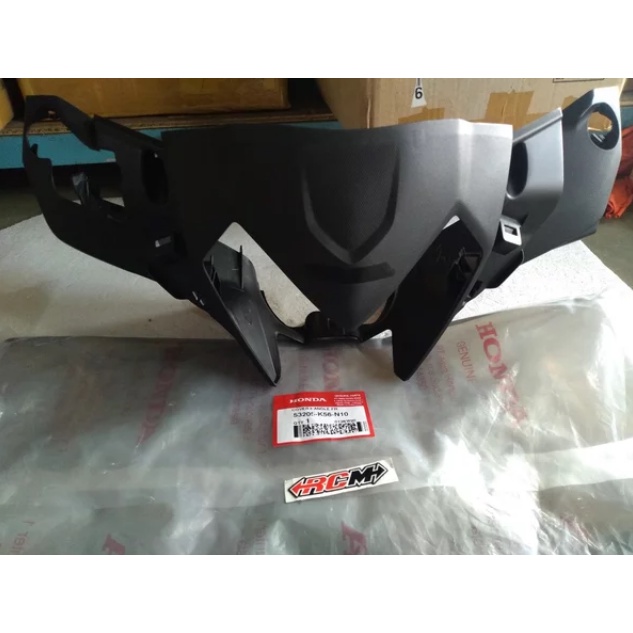 COVER BATOK LAMPU DEPAN SUPRA 150 GTR HITAM ORI ORIGINAL HONDA AHM HGP ASLI 53205-K56-N10