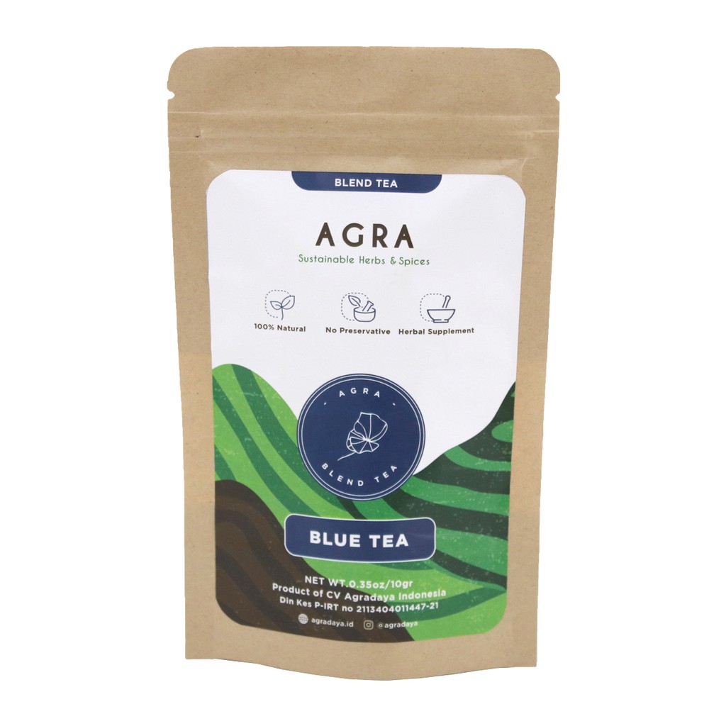 

Agradaya - Blue Tea 10gr - Teh Bunga Telang - Teh Herbal