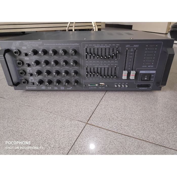 Power Ampli Mixer Pewae DA-1760 USB plus Equalizer