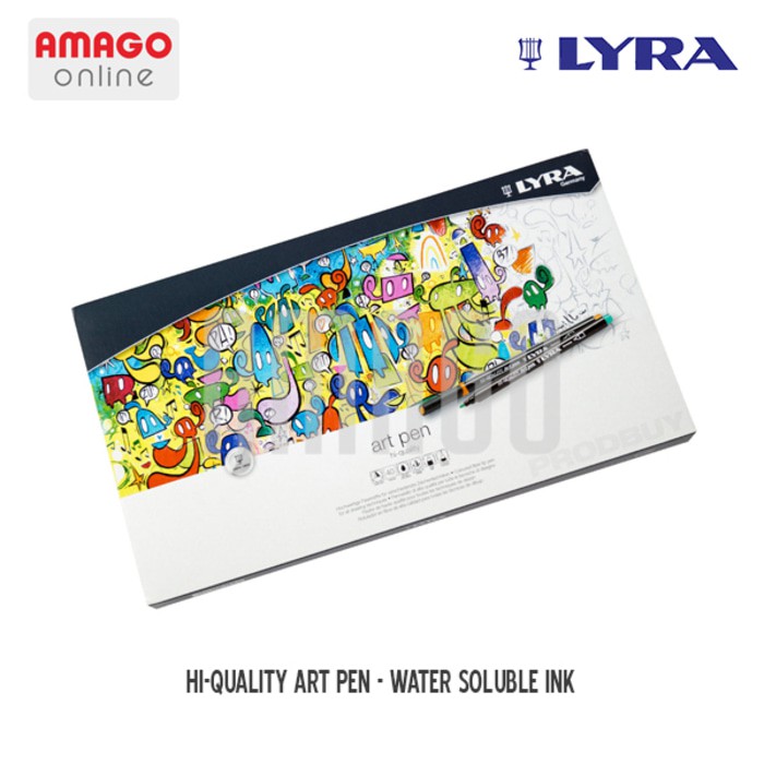 LYRA ARTPEN - METAL BOX - 40 PCS - 6751400