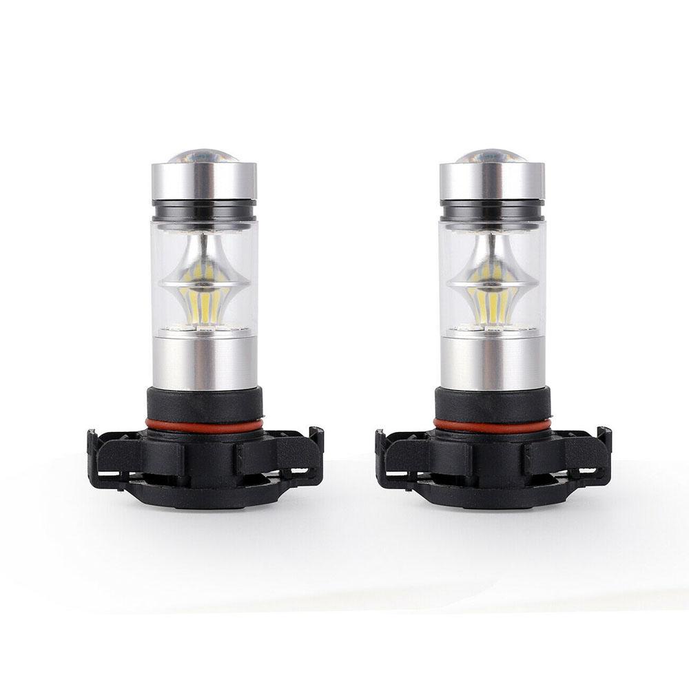 Lanfy Lampu Mobil 2PCS Bohlam Lampu Tahan Air Terang Tinggi 6000K DRL Lampu LED