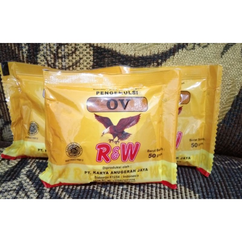 

Ovalet pengembang dan emulsifier 50 gr