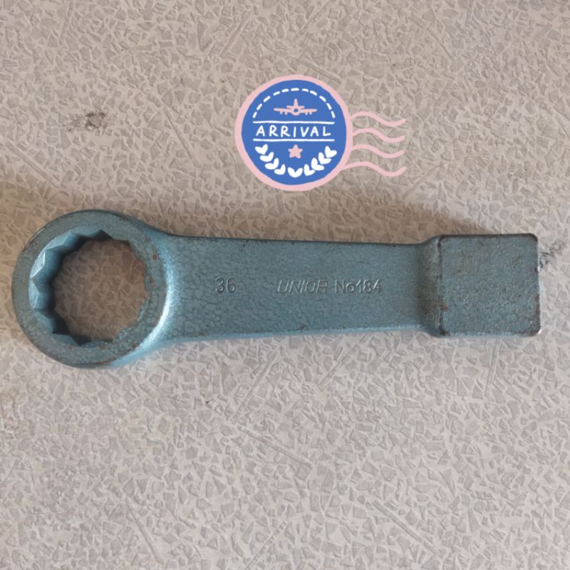 UNIOR Slogging Ring Wrench - Kunci Ring Pukul 36 No 184