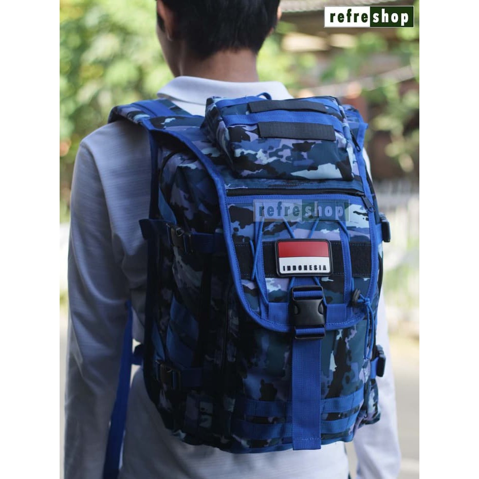 Tas Kuat Tactical Army Ransel Militer Polisi Berkualitas PX353 - Hitam