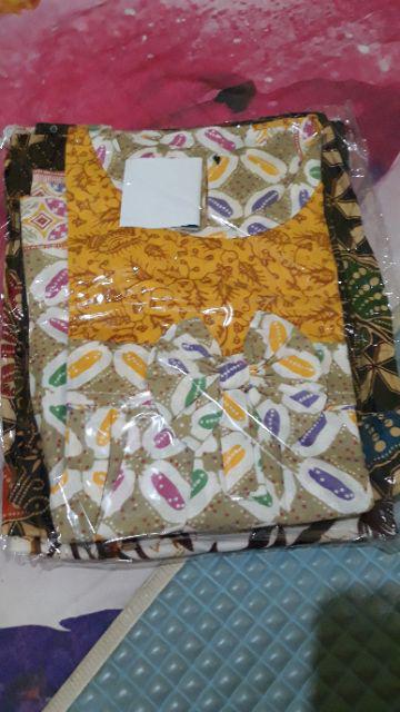 Dress Batik Sogan Anak Size 0 Usia 1 Th - 2,5th