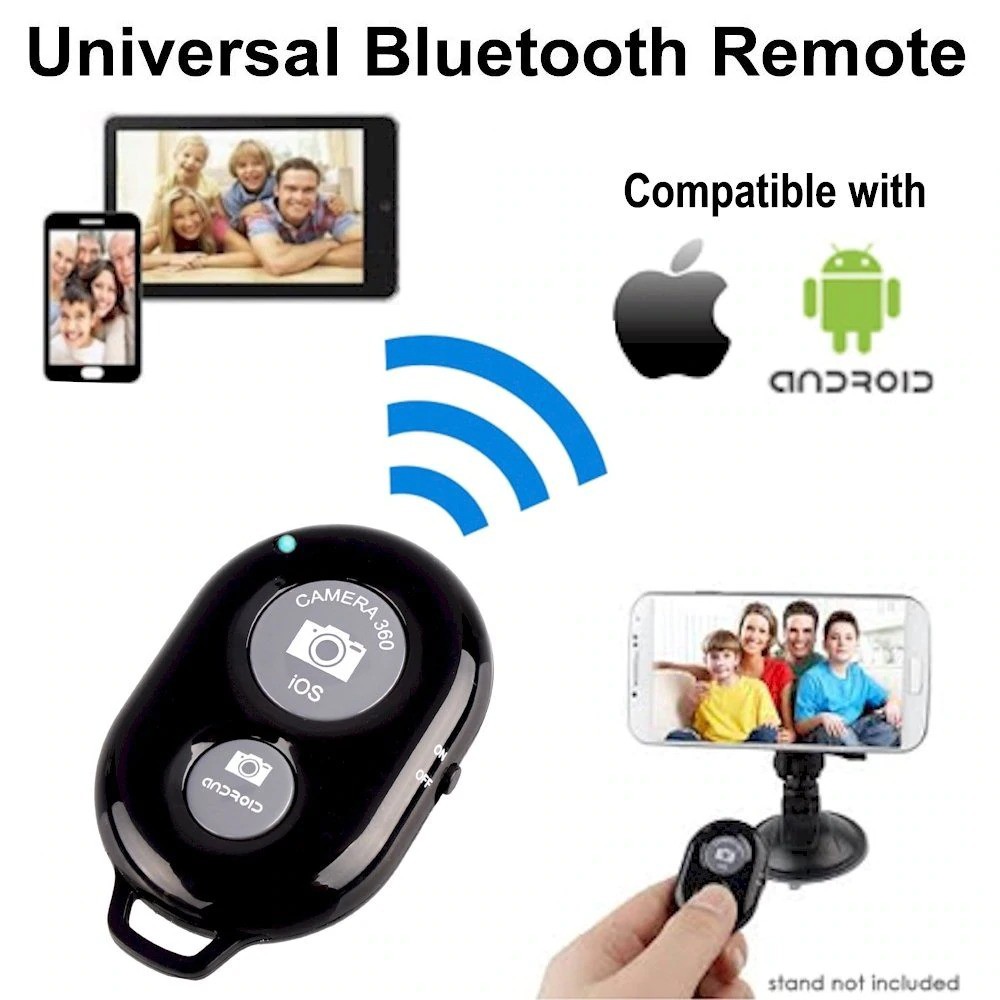 Tomsis BLUETOOTH REMOTE SHUTTER Camera SMARTPHONE ANDROID Ios Iphone