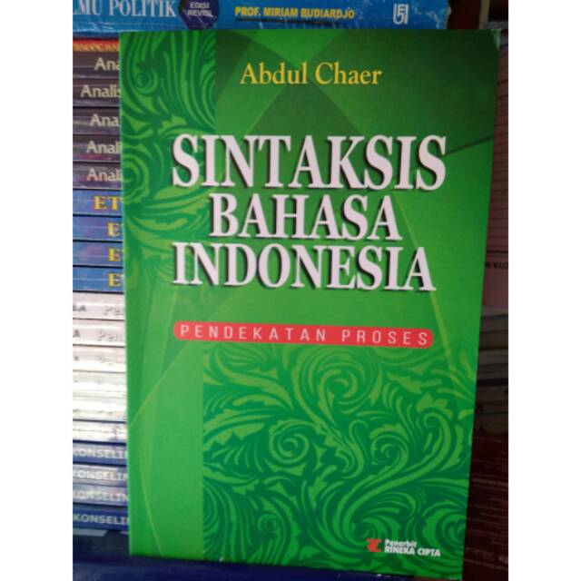 SINTAKSIS BAHASA INDONESIA