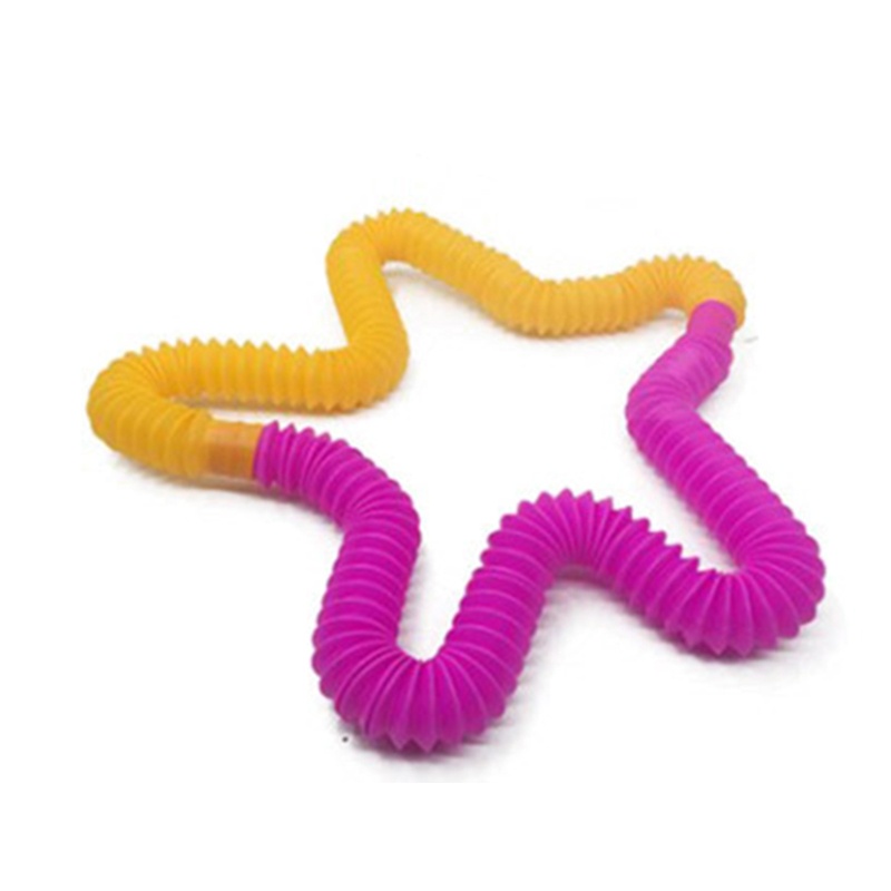 Mary Stretch Wrap Tube Fidget Auditory Sensory Vent Mainan Untuk ADD OCD Kids Calm Untuk Foc