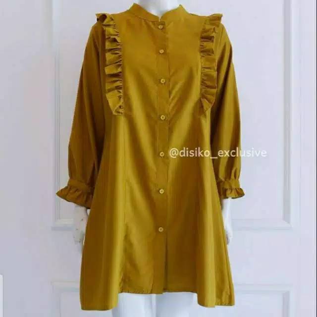 Zahra Tunik Katun Toyobo design by Disiko