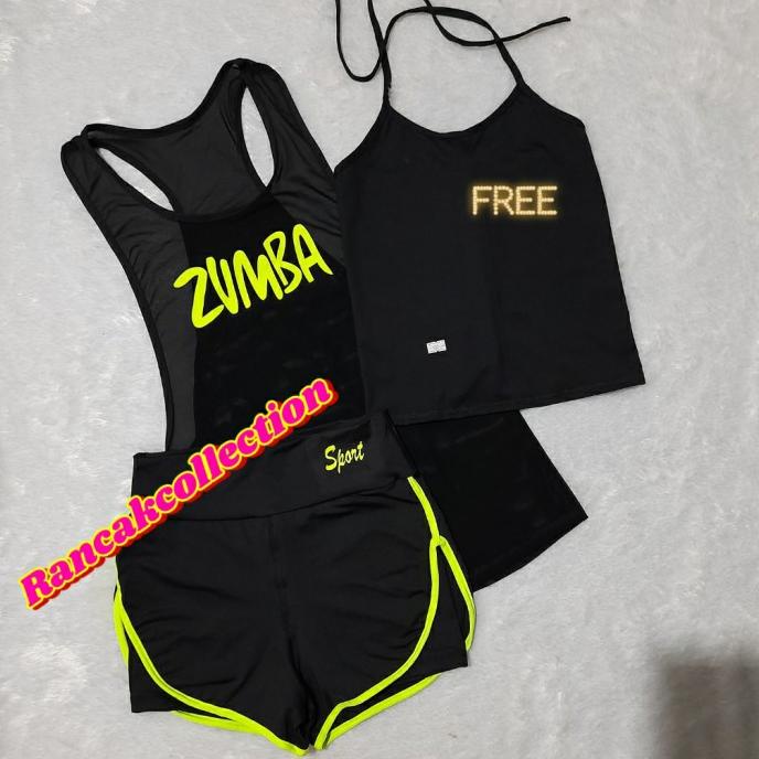 STELAN BAJU SENAM YUKENSI ZUMBA+ INNER