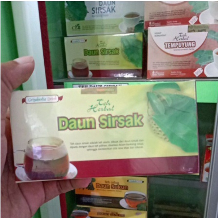 

Teh celup DAUN SIRSAK ampuh untuk menurunkan darah tinggi hipertensi halal sudah BPOM