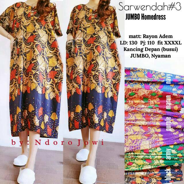 DASTER JUMBO / SARWENDAH JUMBO / HOME DRESS