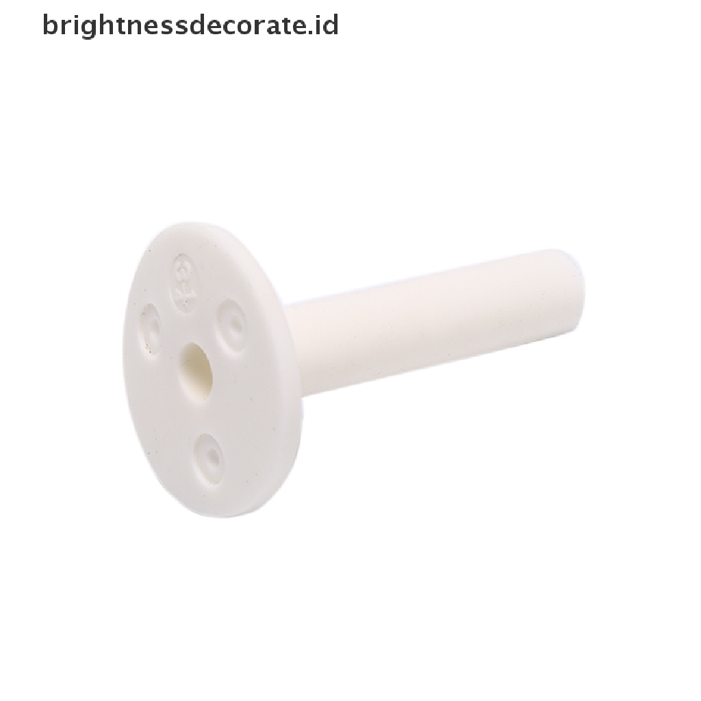 (Birth) 5pcs / Set Tee Golf 5 Ukuran Berbeda Bahan Karet Warna Putih