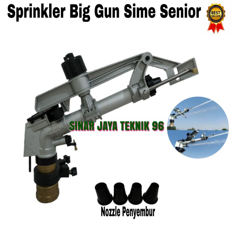 Sprinkler Big Gun Sime Senior Made In Itally Radius 40-50 Meter