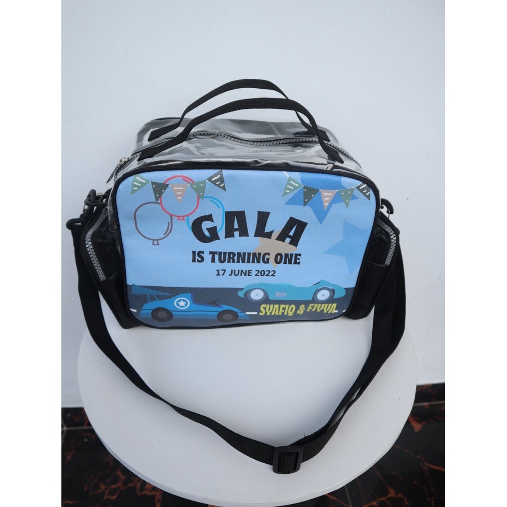 

Goodie Bag Ultah Slempang Mika Saku Hampers Ultah Mewah Eksklusif