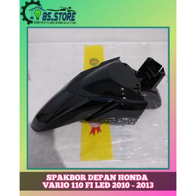 SPAKBOR DEPAN HONDA VARIO 110 FI LED 2010 2011 2012 HITAM | FRONT FENDER VARIO 110 FI LED HITAM 2010-2012