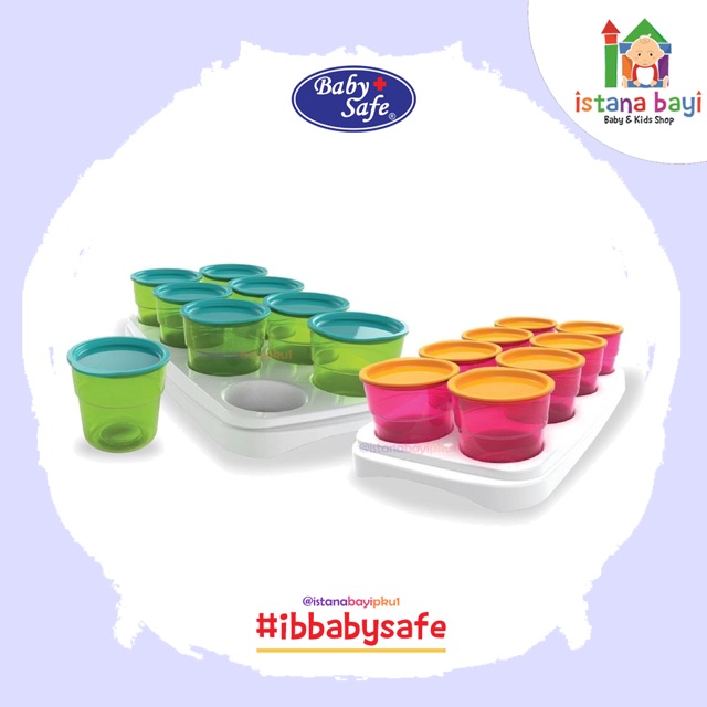 Baby Safe Multi use Container - Alat Mpasi bayi/baby cubes/baby safe AP011