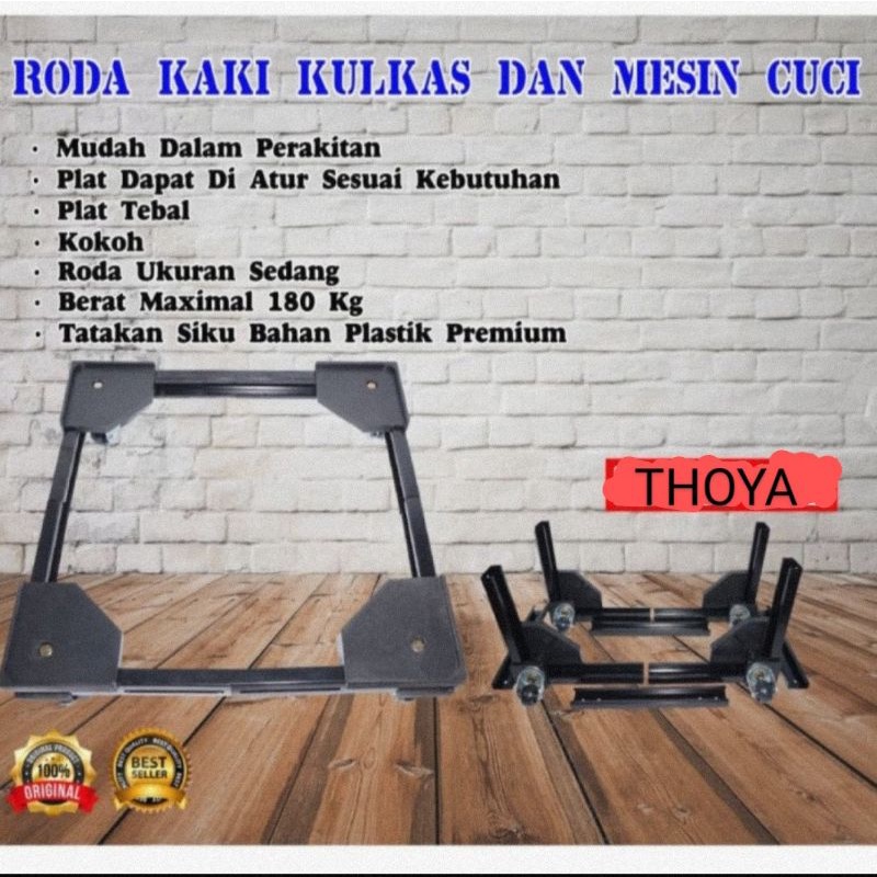 TATAKAN KULKAS 1 PINTU RODA KAKI KULKAS 2 PINTU MESIN CUCI