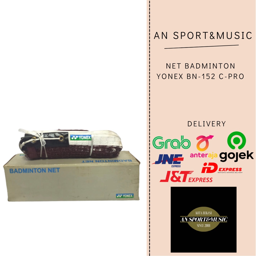 NET RAKET BADMINTON YONEX BN 152 C-PRO ORIGINAL 100%