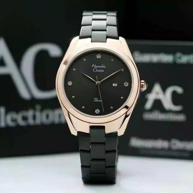 JAM TANGAN WANITA ALEXANDRE CHRISTIE AC2789 AC 2789 STAINLESS STEEL ORIGINAL