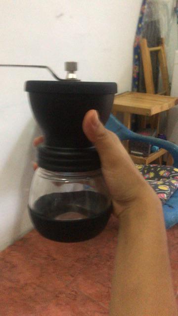 Onetwocups Alat Penggiling Kopi Manual Coffee Grinder - Cf4146