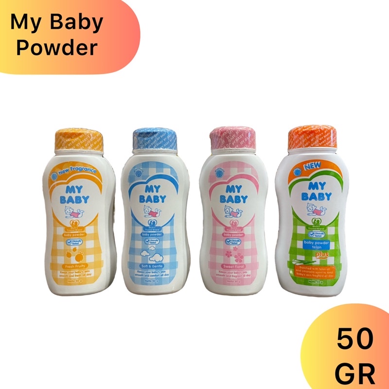 Jual My Baby Powder 50 Gram Bedak Bayi Shopee Indonesia