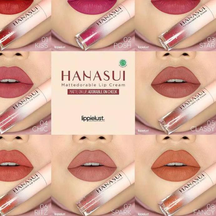 Paling Diminati Lipcream Hanasui Hanasui Lipstik Hanasui Kl0 Shopee Indonesia Warna lipstik hanasui no 5