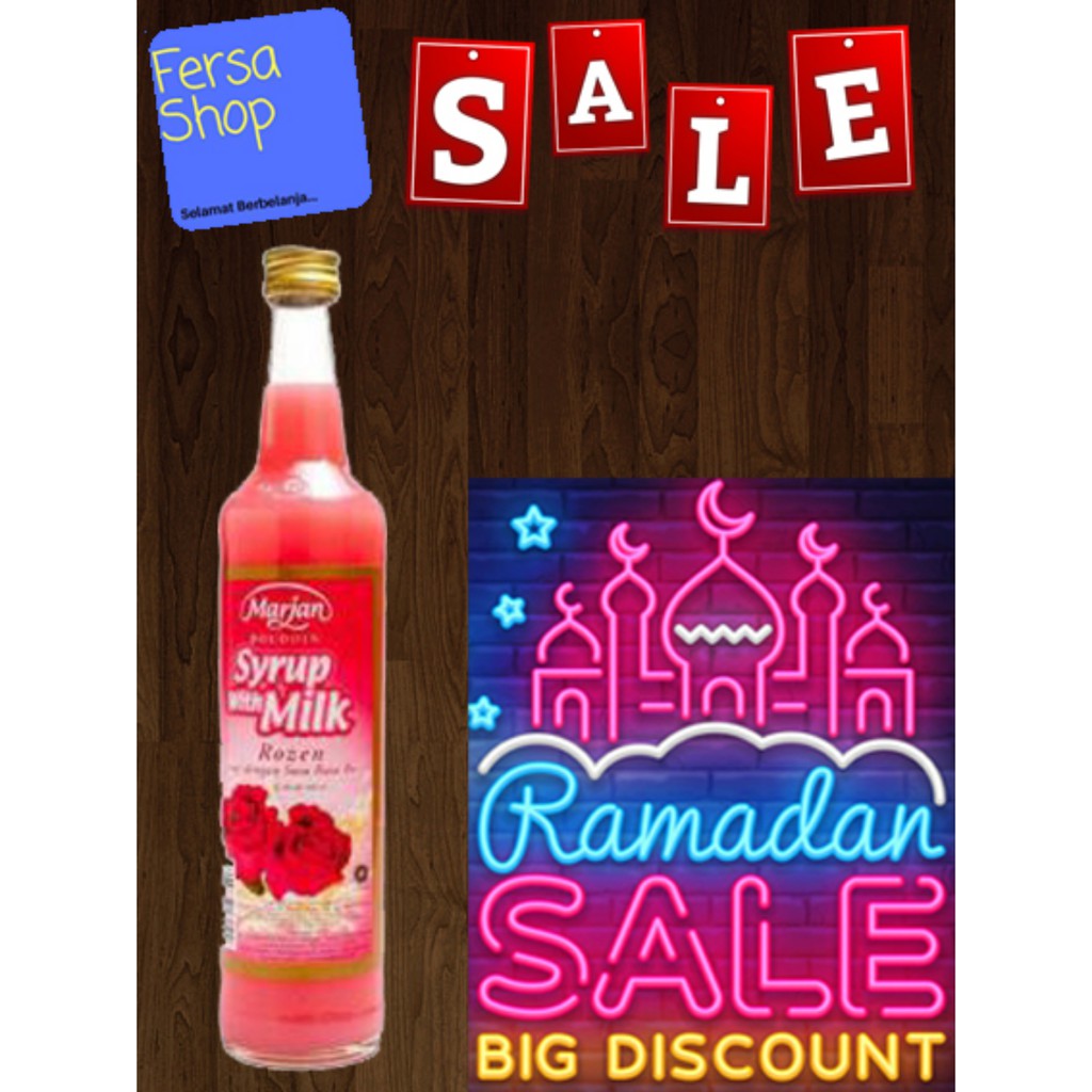 

MARJAN SYRUP ROZEN with MILK
