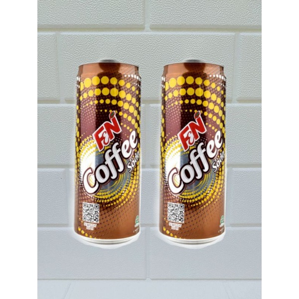 

2 kaleng minuman FN kopi soda can 325 ml