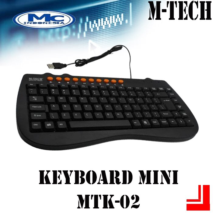 Keyboard M-tech Usb Mini Multimedia Mtk-02