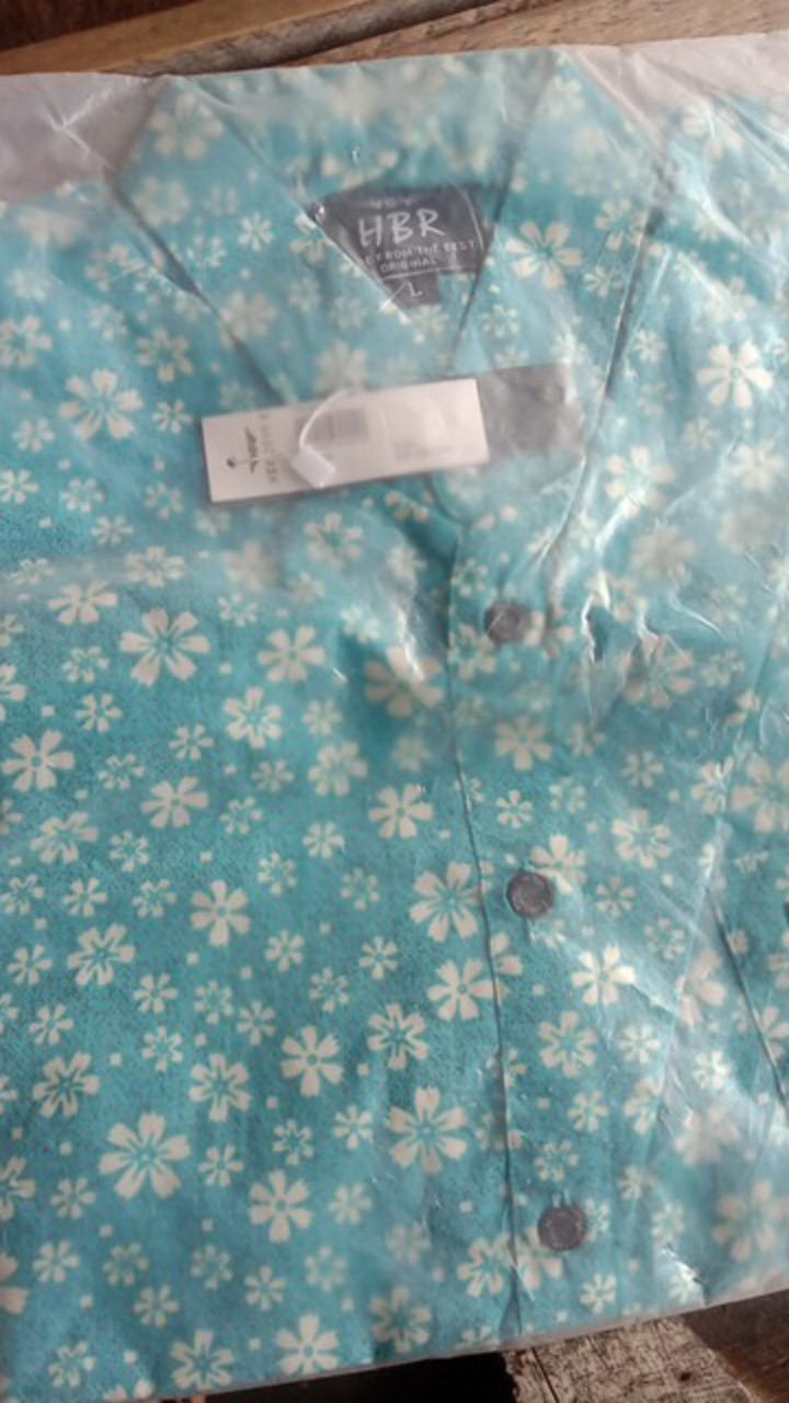 Hem Pria Distro Lengan Pendek Motif Surfing