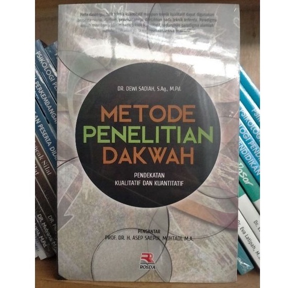 Jual Metode Penelitian Dakwah (pendekatan Kualitatif Dan Kuantitatif 