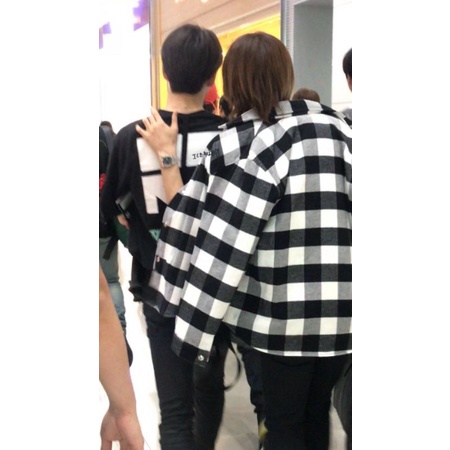 Kemeja Yuta NCT + freebish TERMURAH