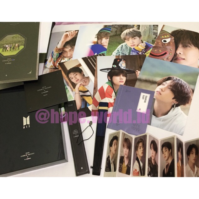 [READY STOCK] BTS SUMMER PACKAGE 2019 [SHARING GOODS] RM JIN SUGA J-HOPE JIMIN TAEHYUNG JUNGKOOK