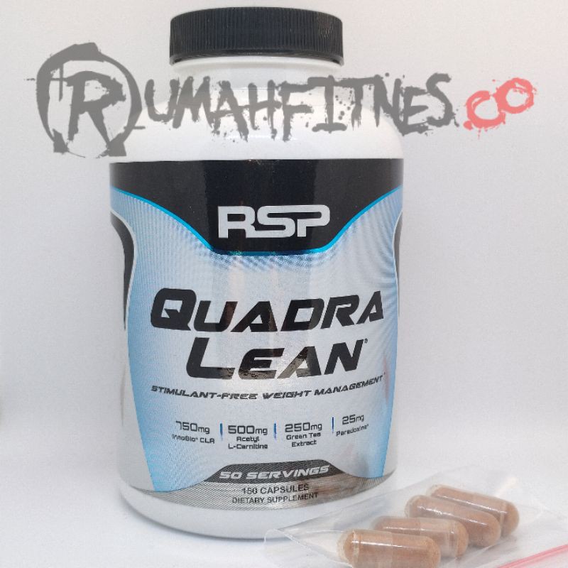 RSP Quadralean Fat Burner Eceran 30 Kapsul