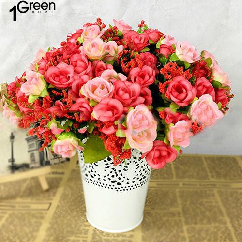 Bunga Mawar Palsu Untuk Dekorasi Rumah Pesta Pernikahan Shopee