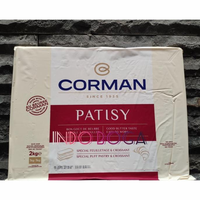 corman patisy butter sheet 2kg / corman butter sheet 2 kg