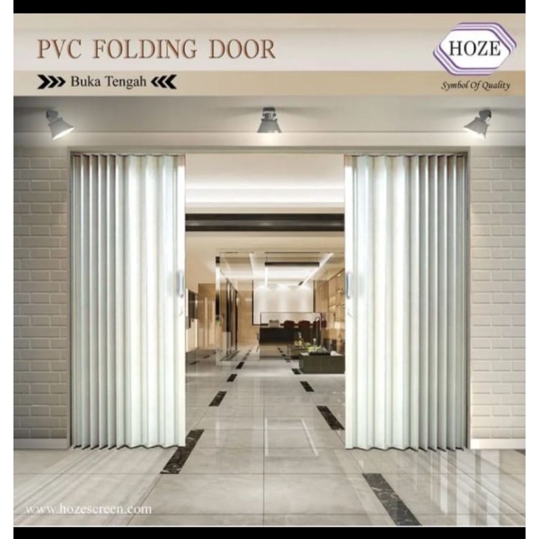 Pintu folding door pvc HOZE