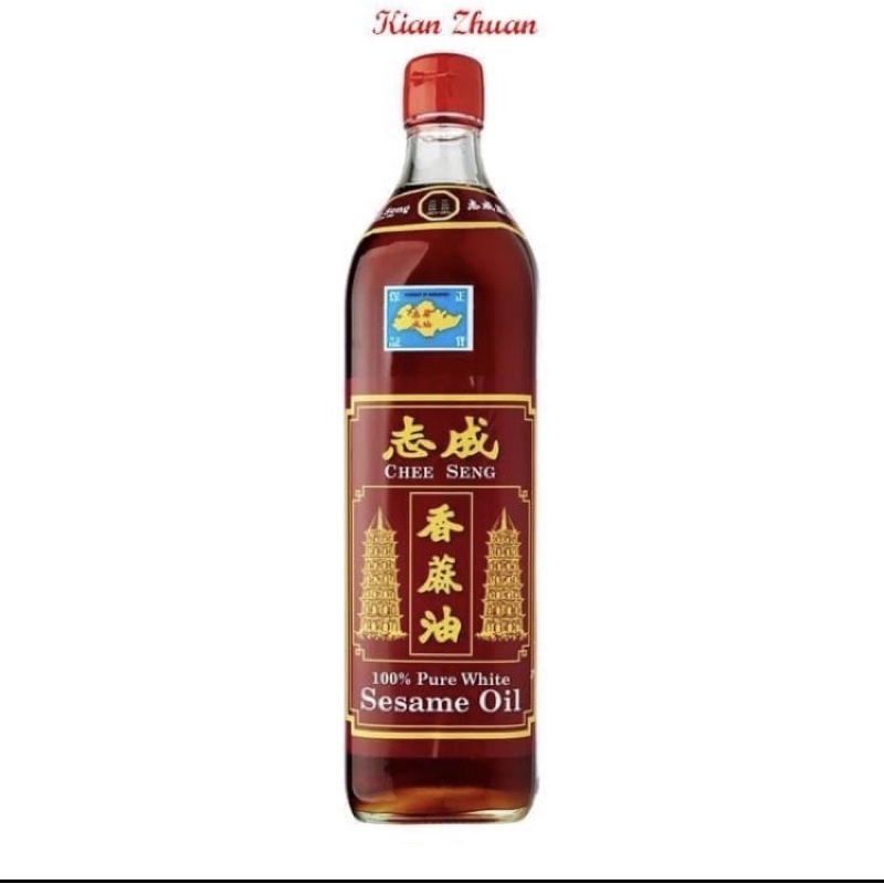 Chee Seng Sesame Oil 750ml / Minyak Wijen Pagoda